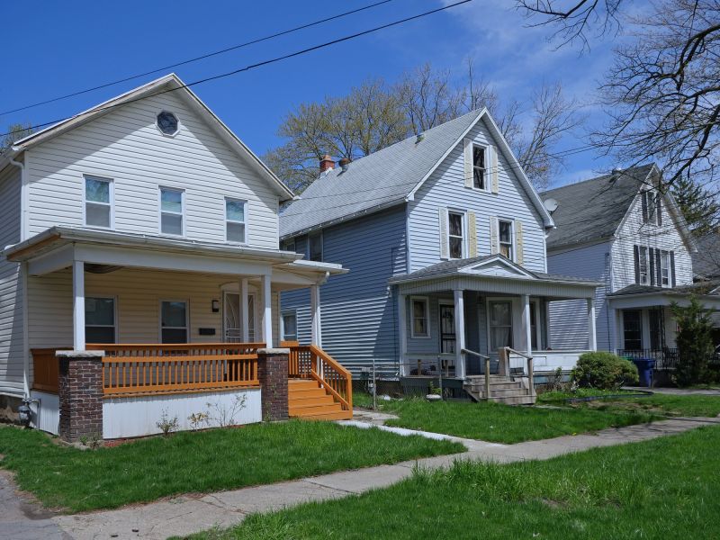 Siding on Residential Homes